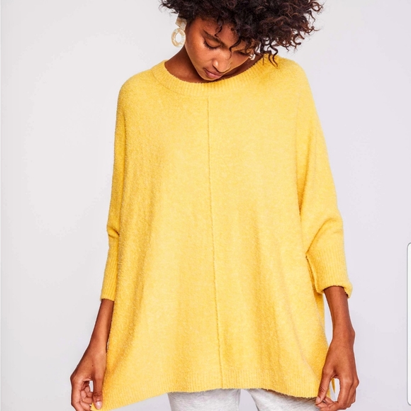Lou & Grey Sweaters - Lou & Grey Seamed Poncho Sweater